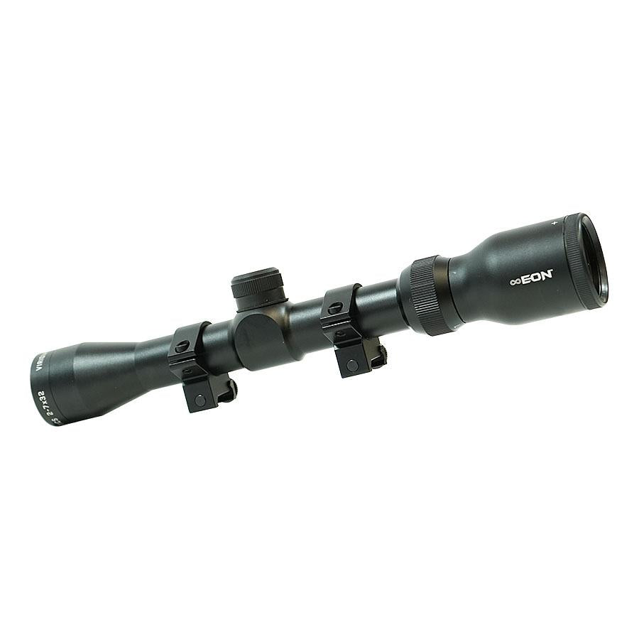 Viridian EON Rifle Scope 2-7x32 R4 Black with Rings Retail Box