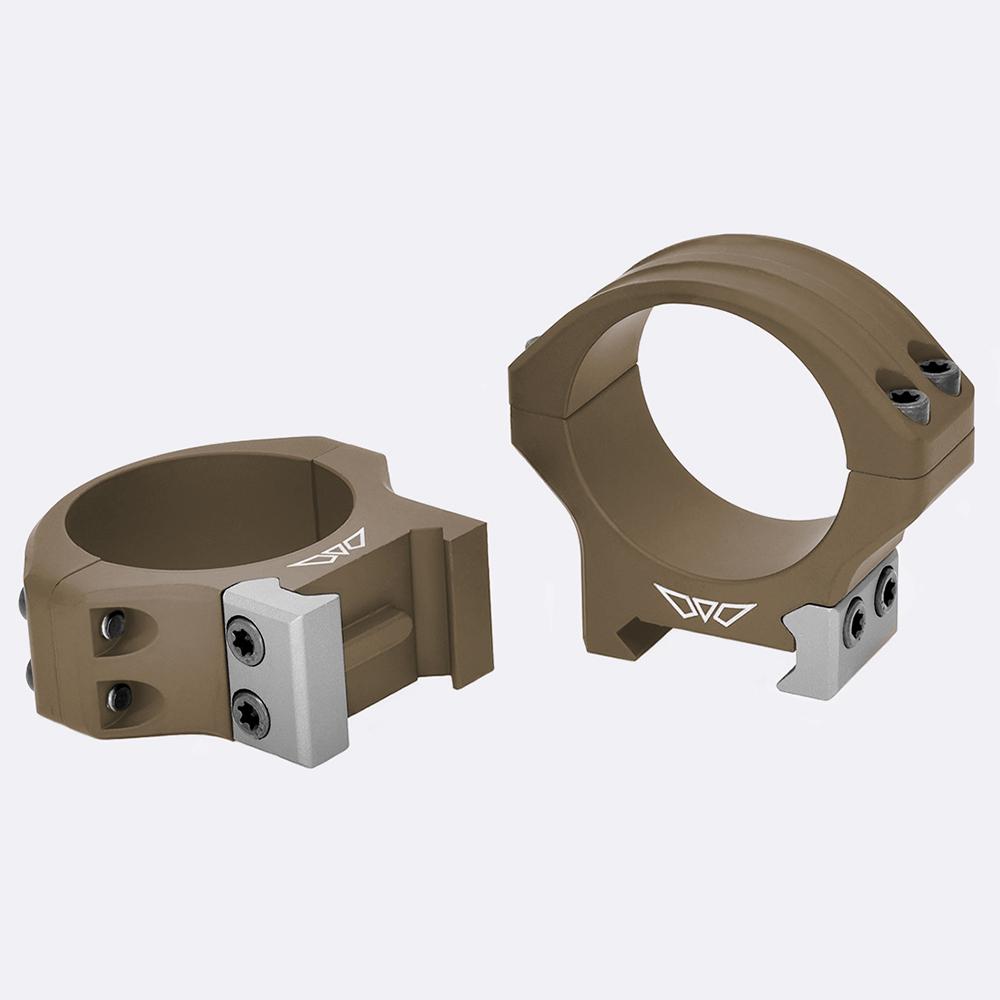 Warne HyperLite 30mm Low Dark Earth Scope Rings