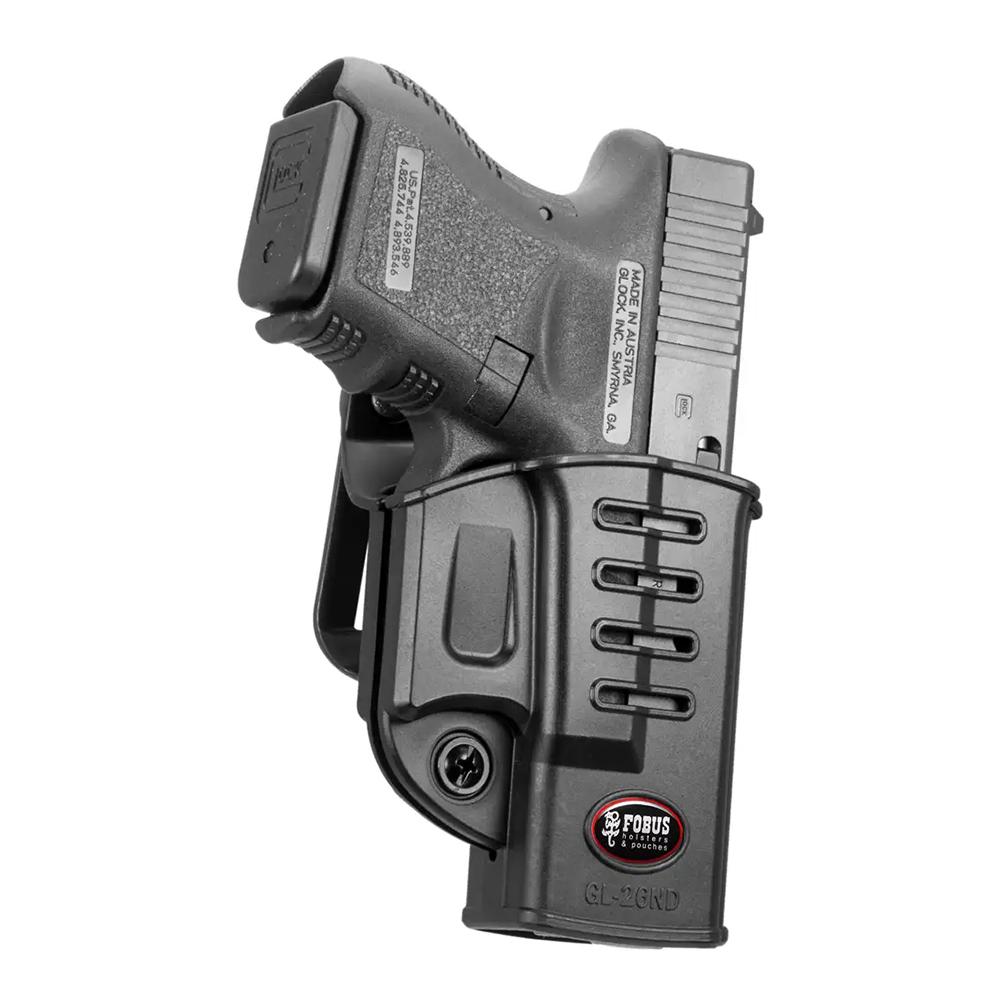 Fobus Roto Belt Holster for Glock 26/27/33 Black LH