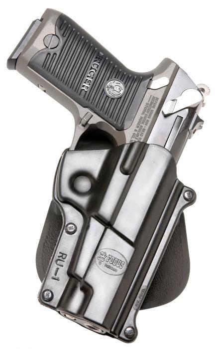 Fobus Standard Paddle Holster for Ruger P85|Ruger P89 Black Right Hand