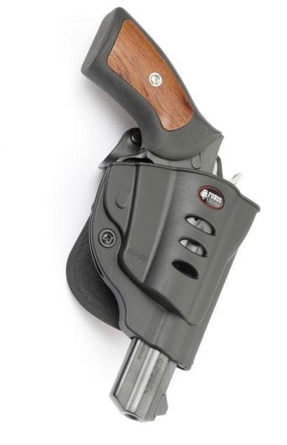 Fobus Evolution Series Paddle Holster For Ruger GP100 in Black Right Hand