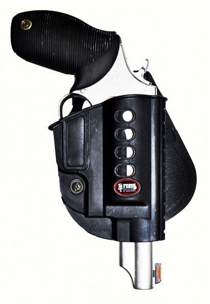 Fobus Evolution Series Paddle Holster For Taurus judge 2.5"/3" in Black Right Hand