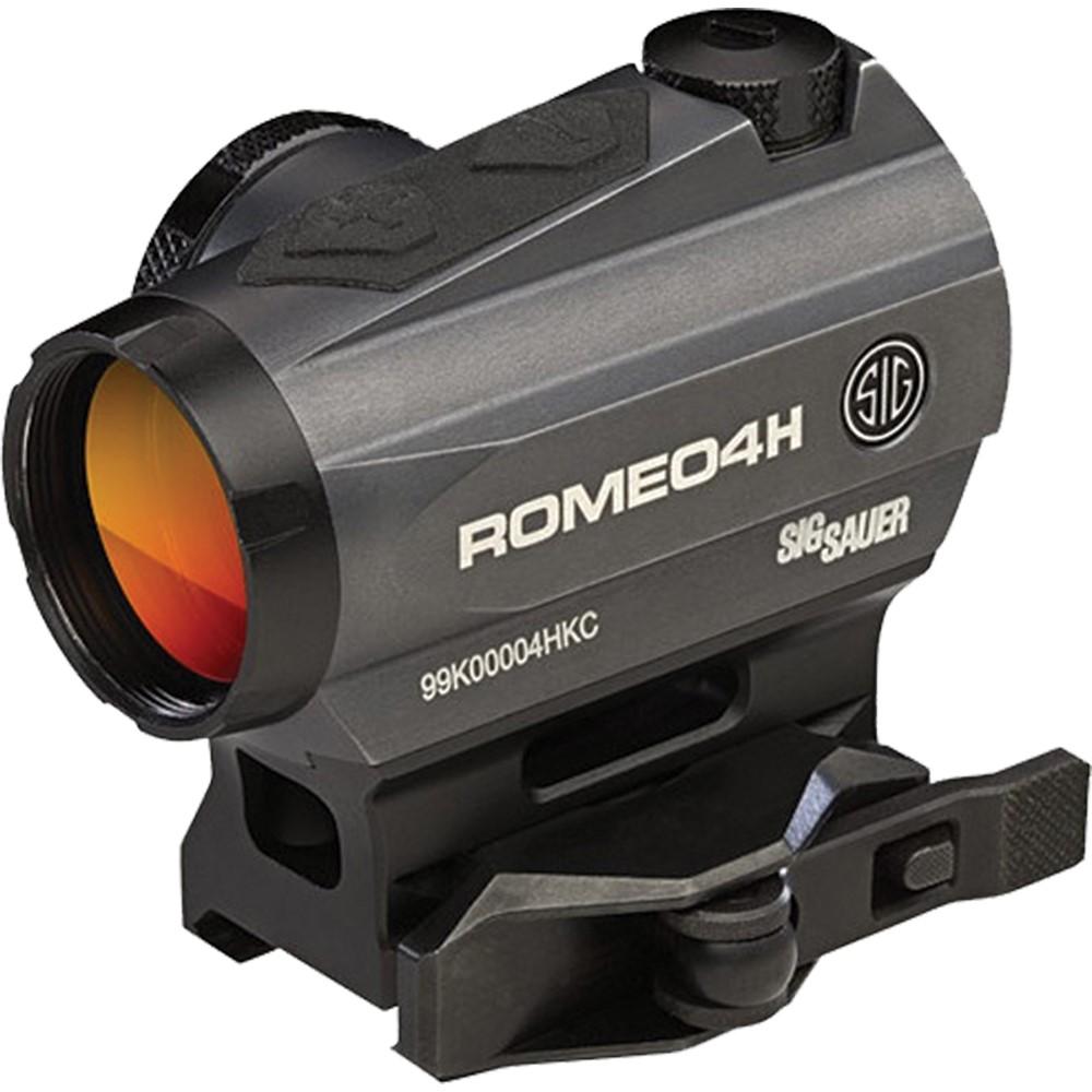 Sig Sauer ROMEO4H 1x20mm Red Dot Sight Green Horseshoe Dot Reticle 595679