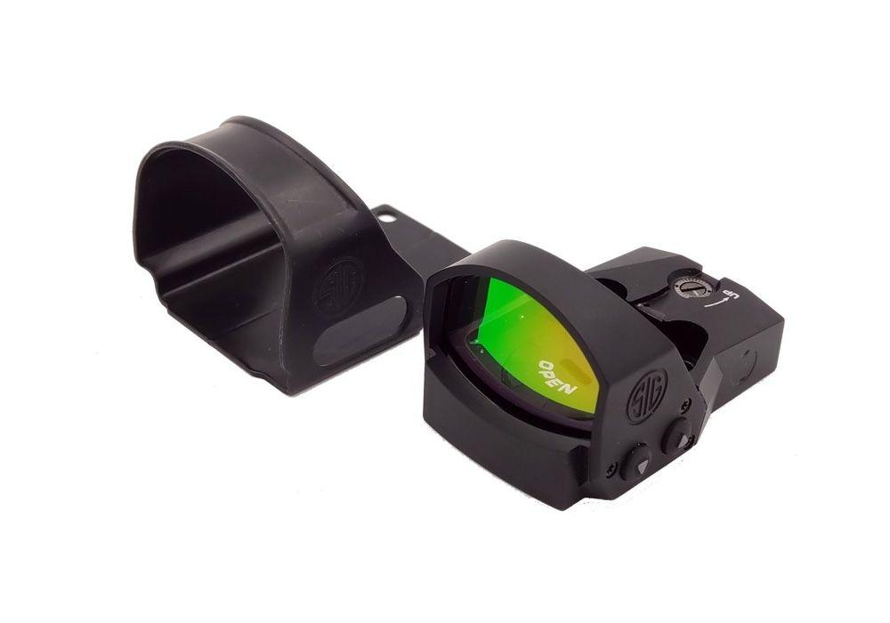 Sig Sauer Romeo1PRO Open-Reflex Red Dot Sight 1x30mm 6MOA Adj Steel Shroud - FDE