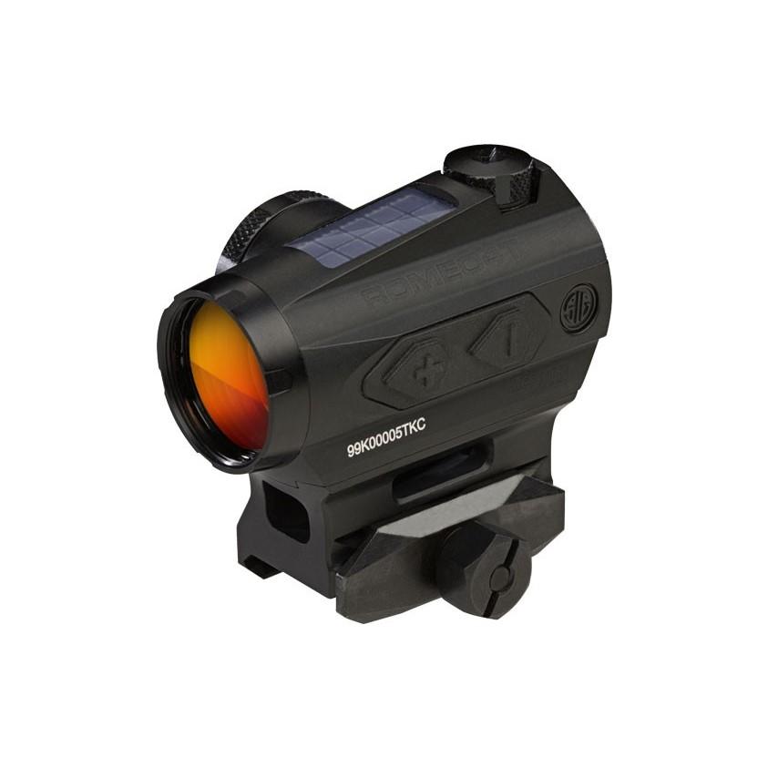 Sig Sauer ROMEO4T Tactical Solar Powered 1x20mm Red Dot Sight 2 MOA SOR43031