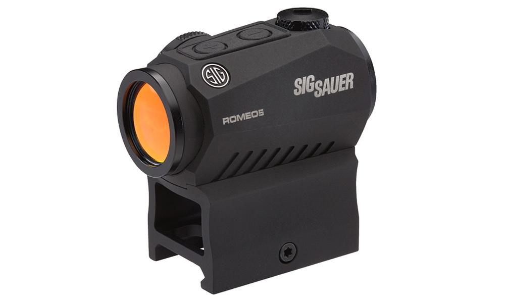 Sig Sauer ROMEO5 Compact Red Dot Sight - 1x20mm 2 MOA .5 MOA Adj M1913 SOR52001