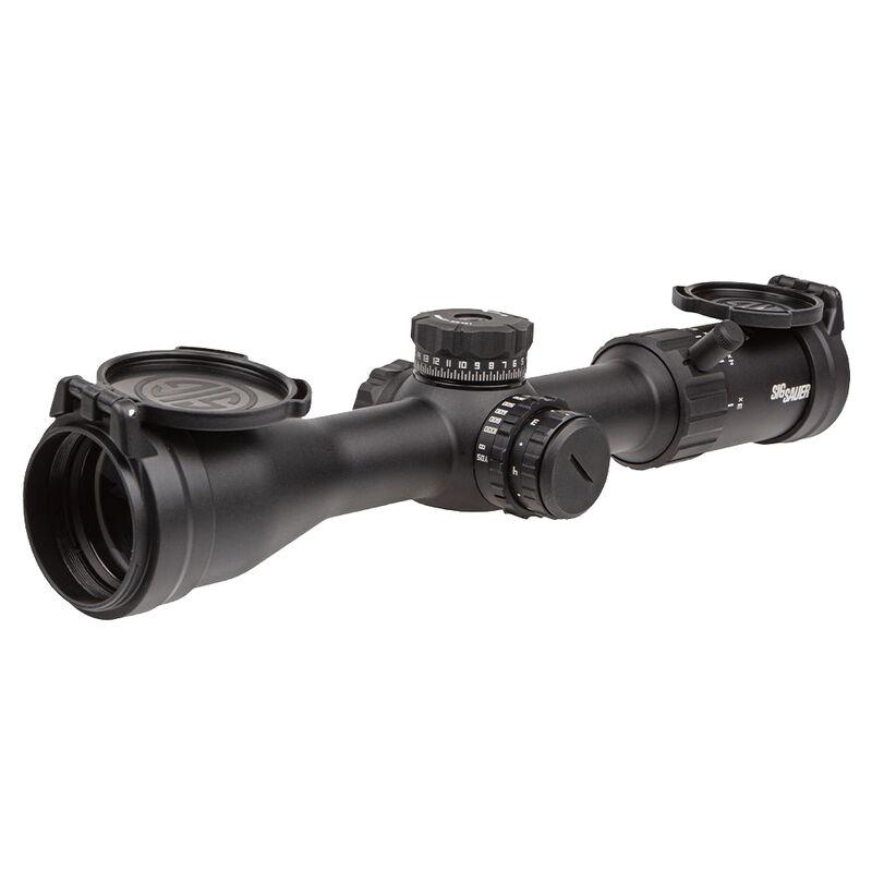 Sig Sauer Whiskey 4 Rifle Scope 3-12x44 30mm SFP BDC-1 Hellfire Illum SOW43002