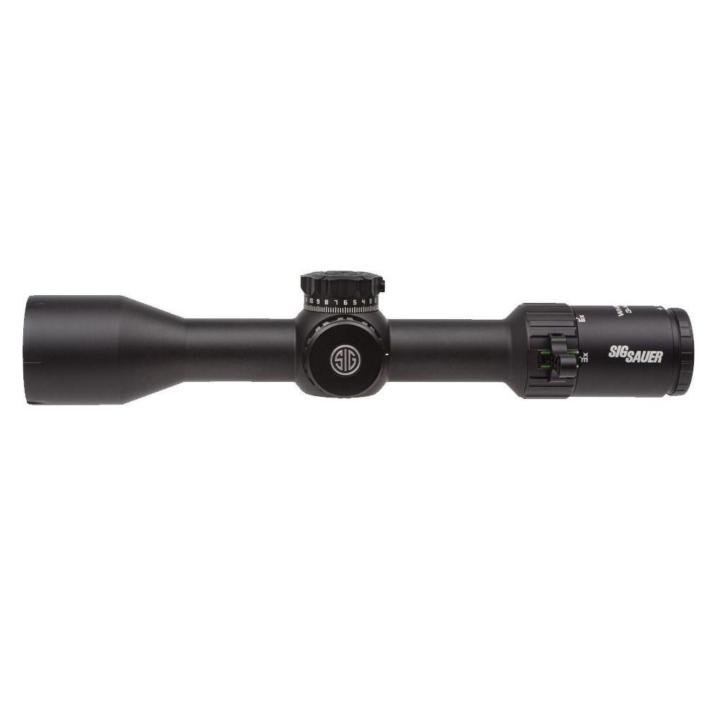 Sig Whiskey6 Rifle Scope 3-18x44 30mm SFP Multi-Lock Zero Stop MOA Milling Hunter 2.0 Non-Illum SOW63112