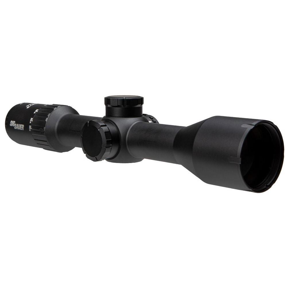 Sig Sauer WHISKEY6 3-18x44mm Rifle Scope SFP Quadplex Reticle Non Illuminated Black SOW63113