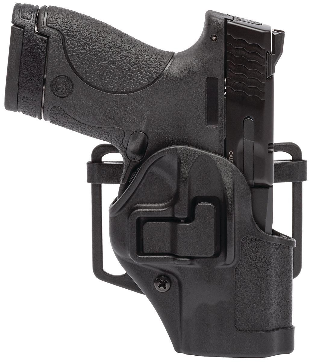Blackhawk! SERPA CQC Concealment Holster Matte Finish S&W M&P Shield 9/.40 Black Right Hand