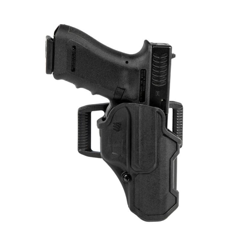 Blackhawk T-Series Level 2 Compact Holster for Glock 17 Black LH 410700BKL