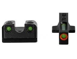 Truglo TFX Pro Night Sights Fits for SIG P365 Green Tritium with Orange Outline Front Black Finish