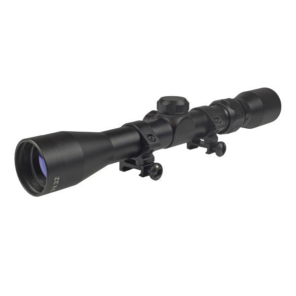 TruGlo Buckline Rifle Scope - 3-9x32mm BDC Reticle Black Matte