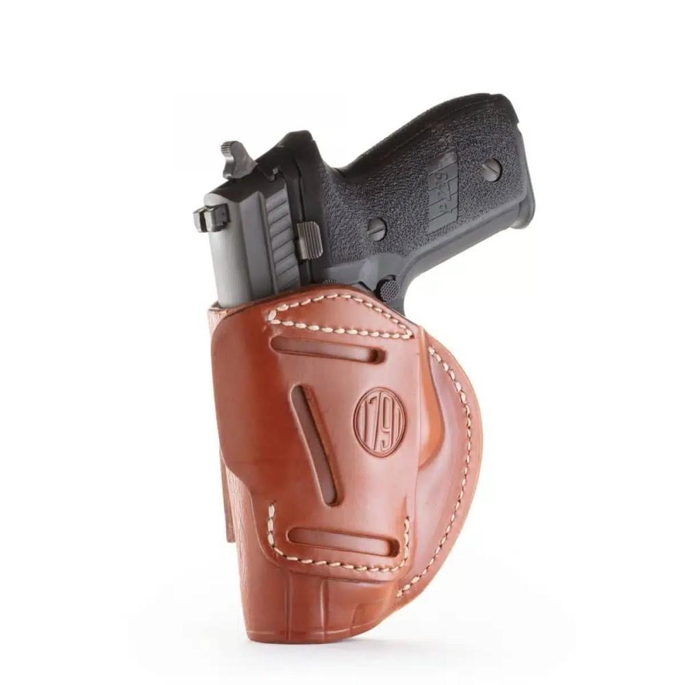 1791 Gunleather 4 Way Holster Size 3 Classic Brown RH