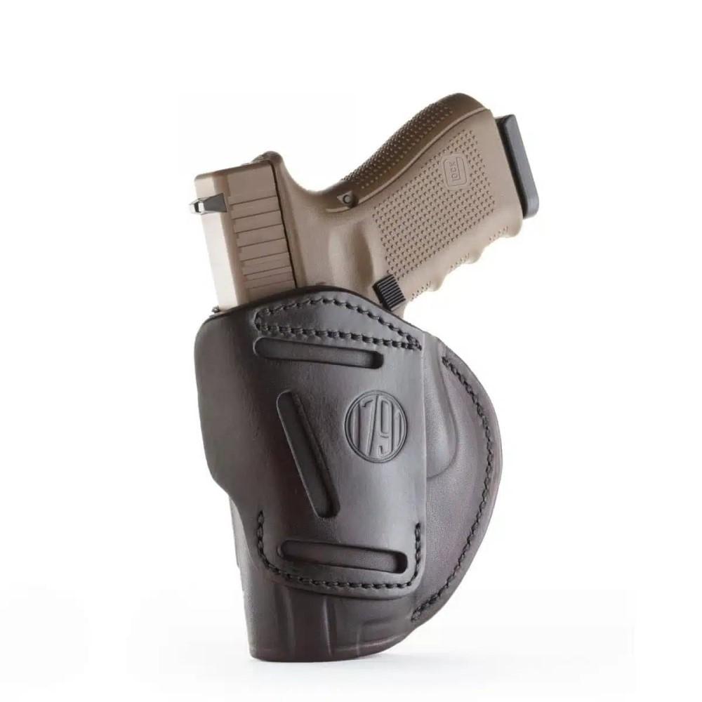 1791 Gunleather 4 Way Holster Size 3 Signature Brown RH
