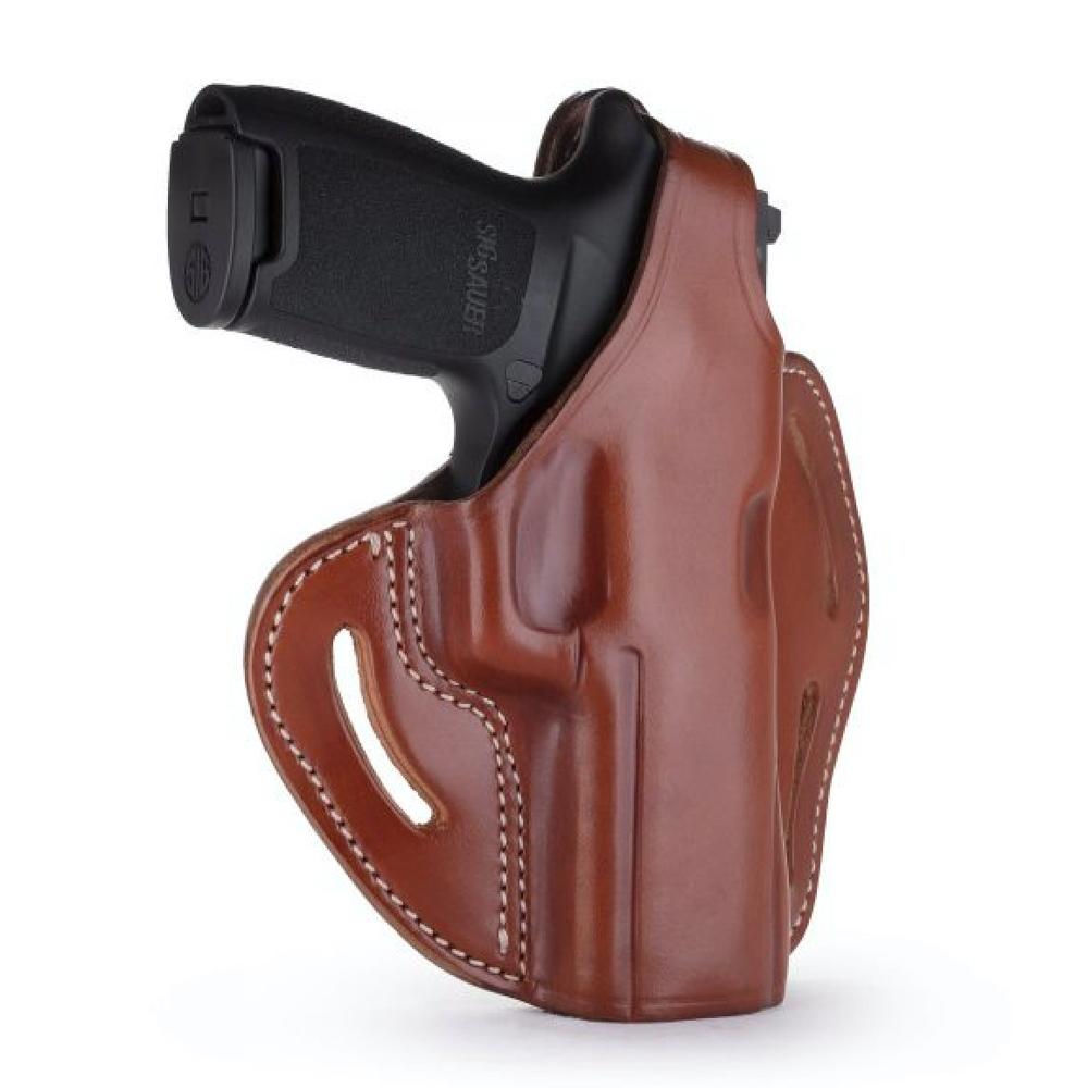1791 Gunleather BHX Thumb Break Belt Holster Classic Brown RH size 4