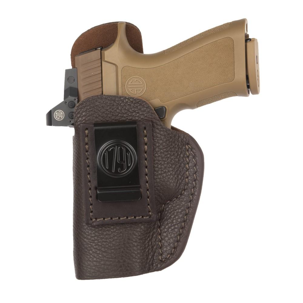 1791 Gunleather Fair Chase Deer Skin IWB Holster Size 5 Brown LH