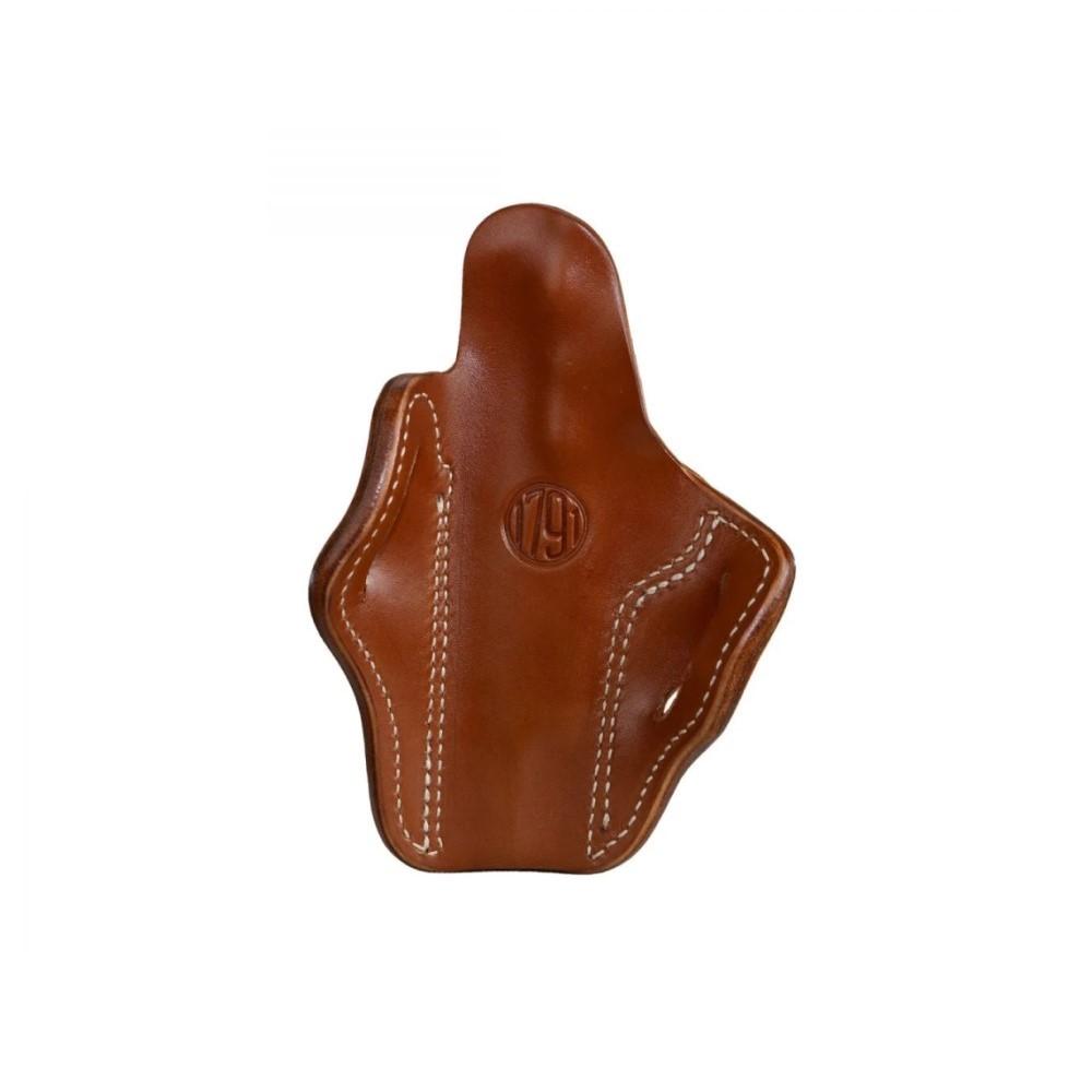 1791 Gunleather Optic Ready Belt Holster Size 1 Classic Brown RH
