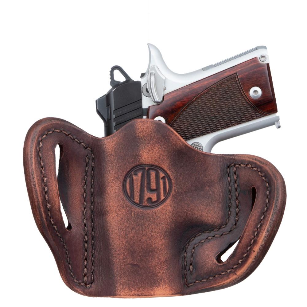 1791 Gunleather Optic Ready Belt Holster Size Compact Vintage RH