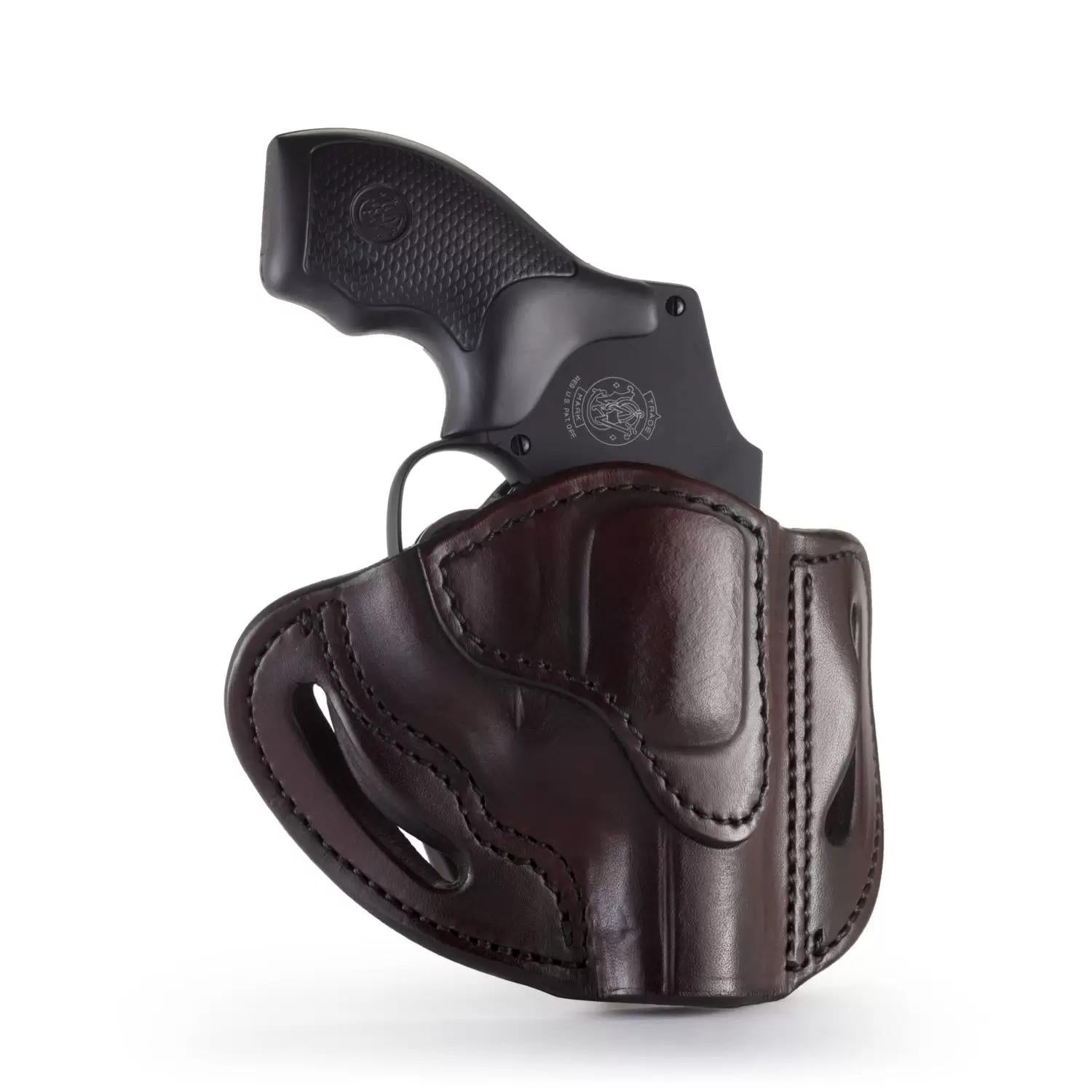 1791 Gunleather Revolver Holster Stealth Black RH J Frame