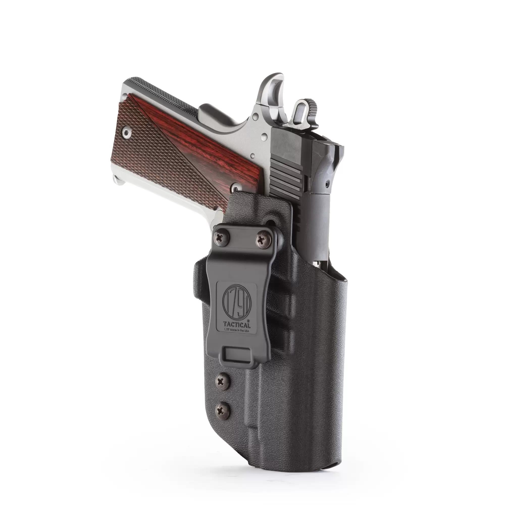 1791 Gunleather Kydex IWB Holster for 1911 Black RH