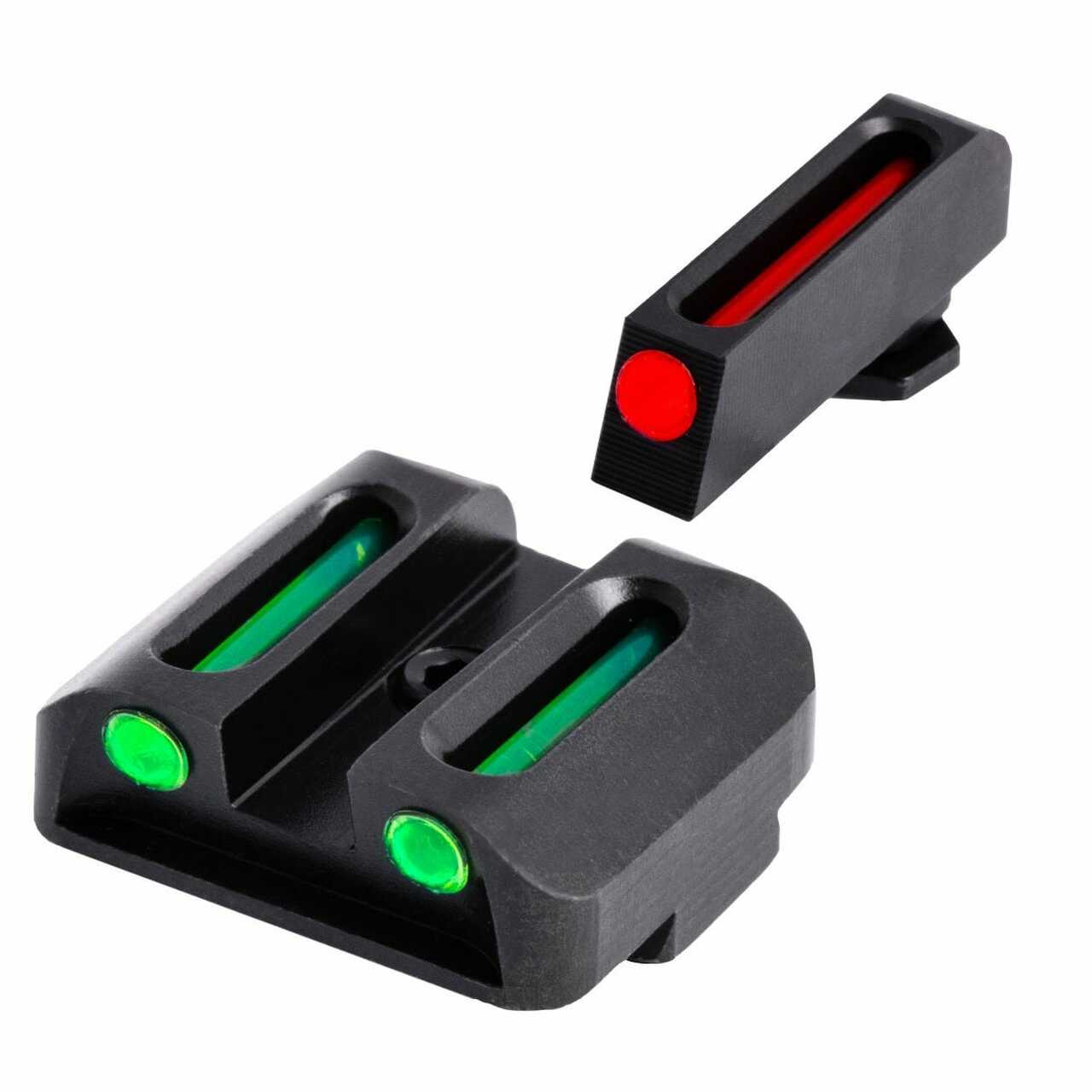 TruGlo Fiber Optic Sight Set for Glock 17/19/22/23/24/26/27/33/34/35/38/39/45