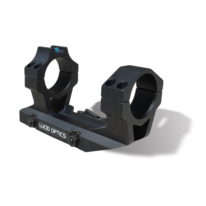Lucid Optics QD 30mm Cantilever Mount with Bubble Level - SharpShooter Optics