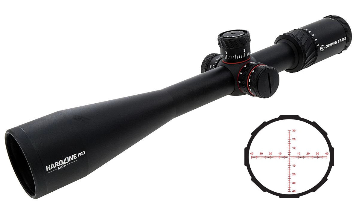 Crimson Trace Hardline Pro 6-24x50 Moa Riflescope Ffp 01-01040