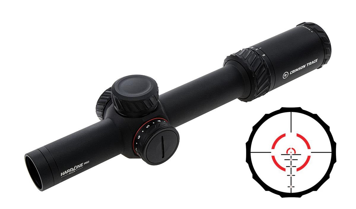 Crimson Trace Hardline Pro 1-6x24 Riflescope 30mm Comp 01-01100