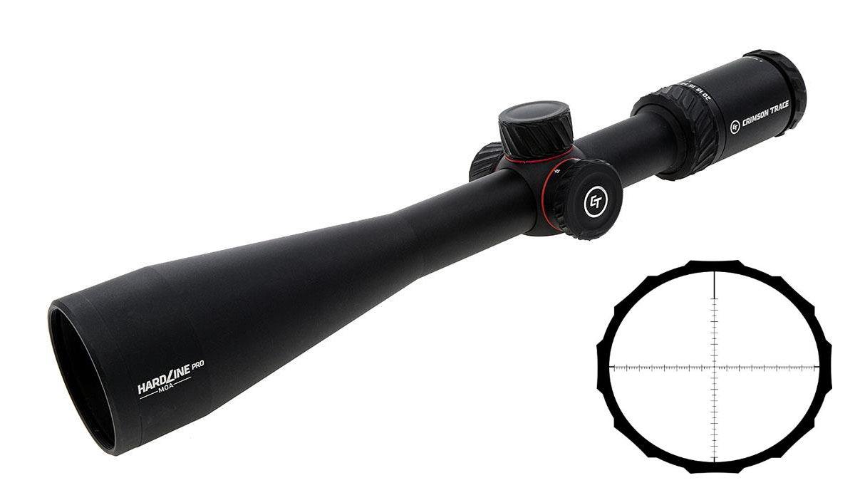 Crimson Trace Hardline Pro 5-20x50 30mm Moa Riflescope 01-01360