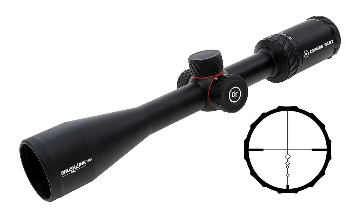 Crimson Trace Brushline Pro 3-12x42 1" Riflescope Pro 01-01390