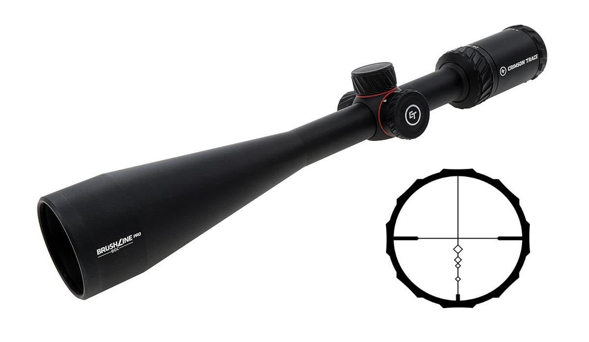 Crimson Trace Brushline Pro 6-24x50 Riflescope 1" Pro 01-01430