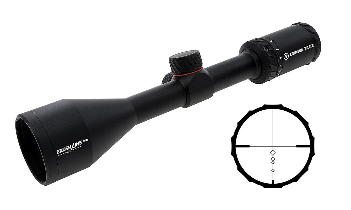 Crimson Trace Brushline Pro 3-9x50 Riflescope 1" Pro 01-01480