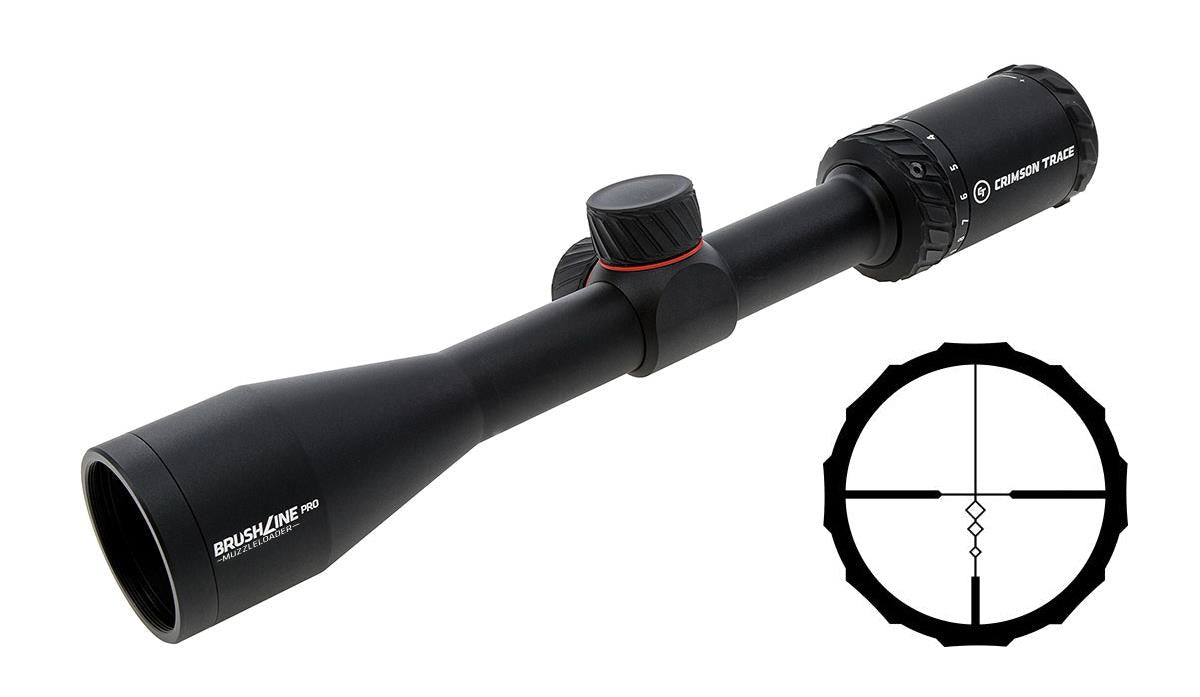 Crimson Trace Brushline Pro 3-9x40 1" Muzzle Riflescope 01-01540