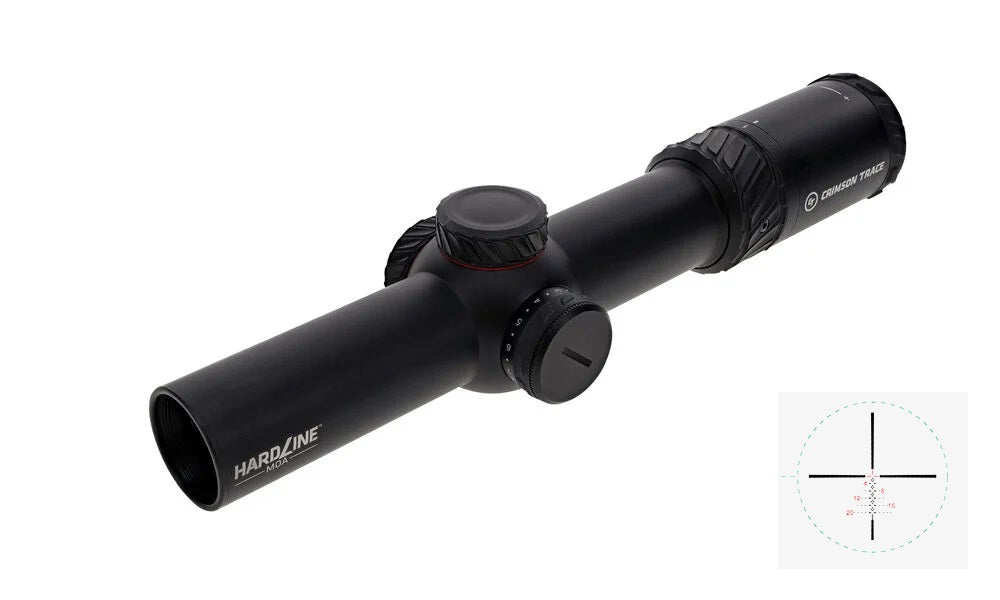 Crimson Trace Hardline 1-10x28 34mm Tr1-moa Riflescope 01-3002403