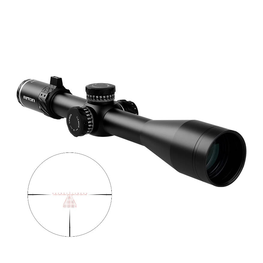 Riton Optics X5 Conquer 5-25x56 Moa Ffp Il 5C525AFI23
