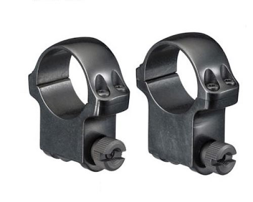 Ruger Ring Set 1" High Matte Bl M77