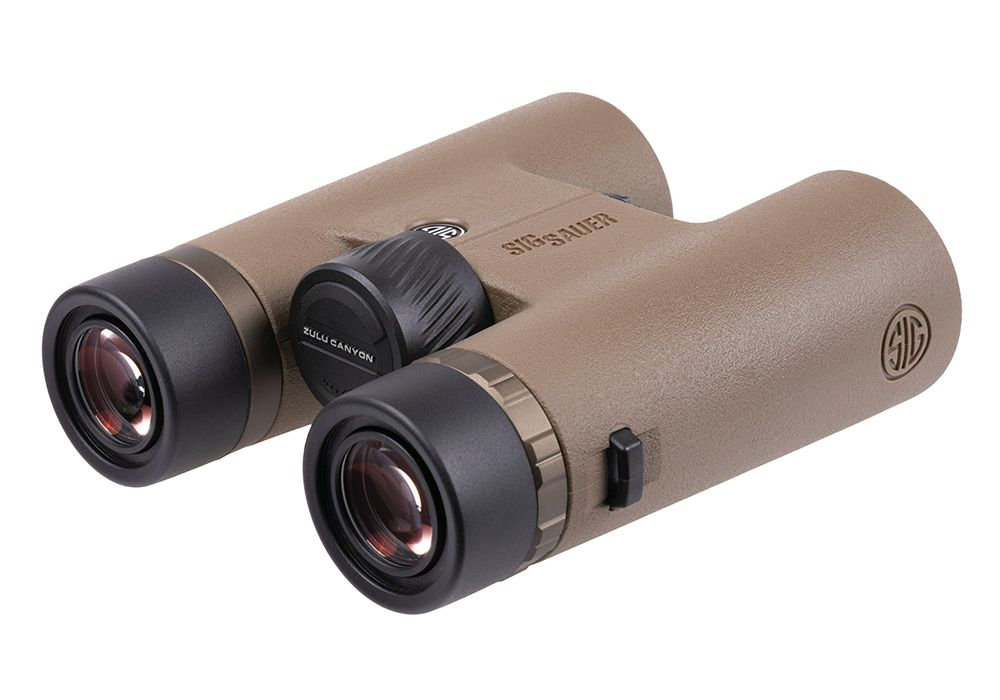 Experience clarity with Sig Sauer ZULU Canyon HD 10x42mm Binoculars SOZC0001, ideal for outdoor adventures.