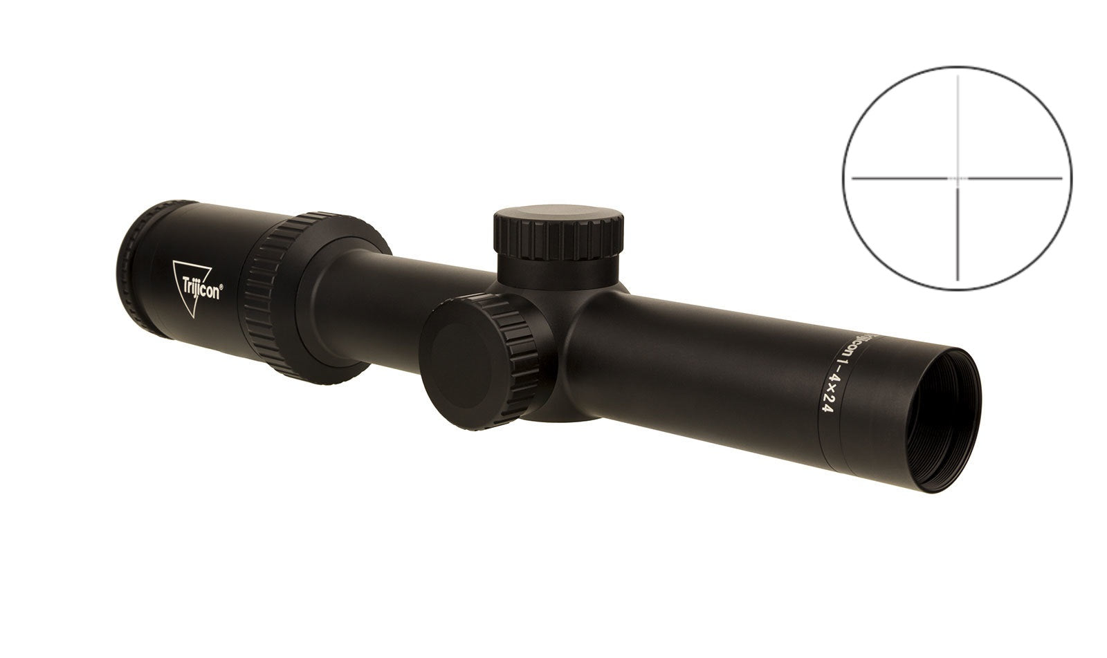 Trijicon Huron 1-4x24 BDC Hunter Holds, 30mm, Satin Black Riflescope 2700001