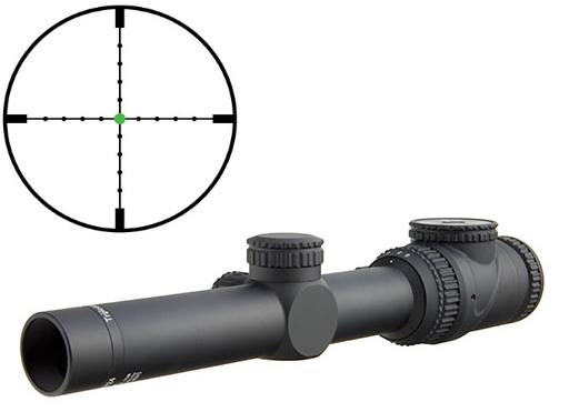 Trijicon Accupoint 1-6x24 Riflescope MIL-Dot Green Dot 200095
