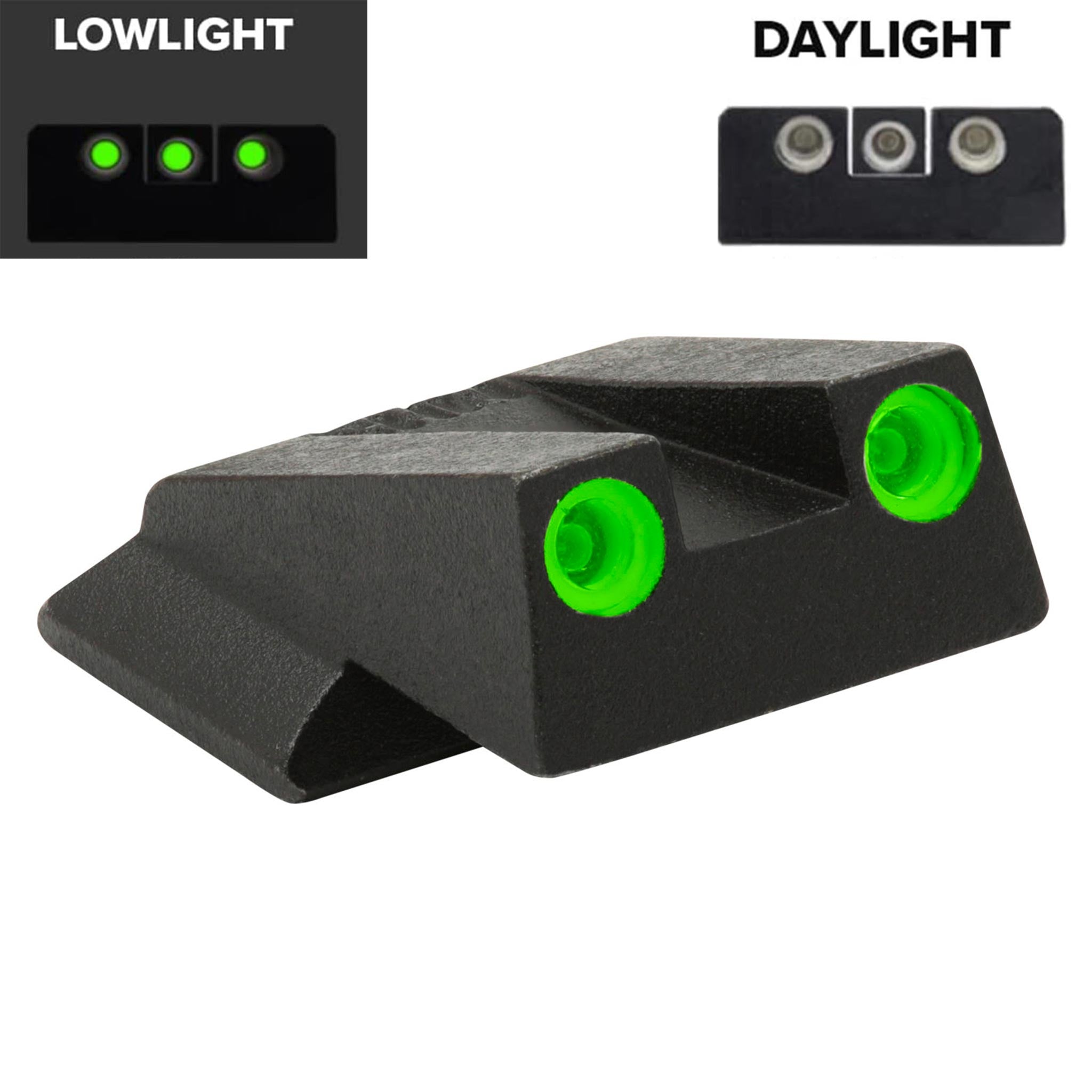 Meprolight Fixed Tru-Dot Night Sights for S&W M&P Bodyguard - SharpShooter Optics Rear Sight
