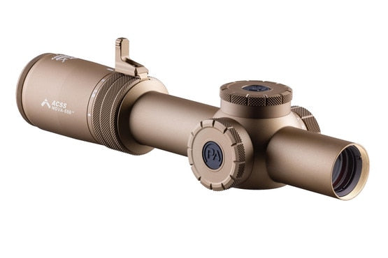 Primary Arms Compact PLxC 1-8X24 SFP Rifle Scope - Illuminated ACSS Nova 5.56/.308 Fiber Wire Reticle