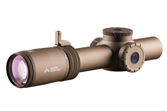 Primary Arms Compact PLxC 1-8X24 SFP Rifle Scope - Illuminated ACSS Nova 5.56/.308 Fiber Wire Reticle