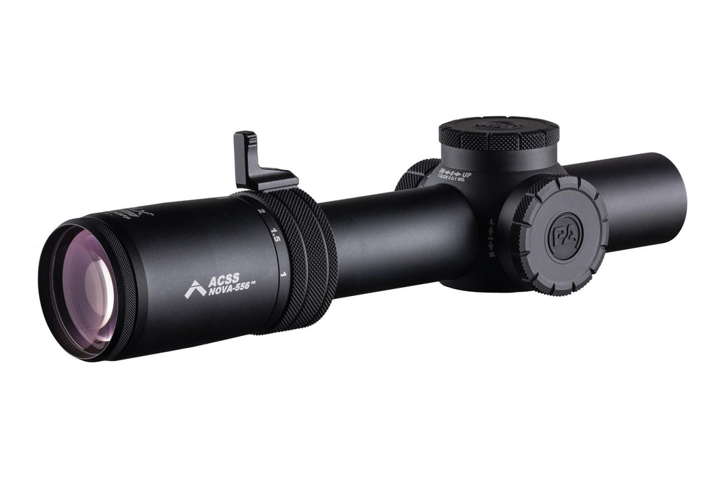 Primary Arms Compact PLxC 1-8X24 SFP Rifle Scope - Illuminated ACSS Nova 5.56/.308 Fiber Wire Reticle