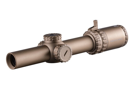 Primary Arms SLx 1-6x24 SFP Rifle Scope Gen IV - Green ACSS Nova Fiber Wire Reticle - FDE