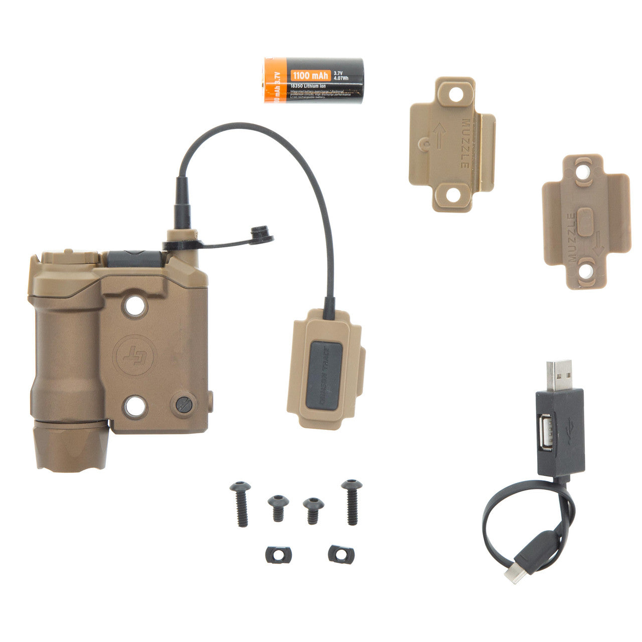 Crimson Trace Rail Master Lsr/light Tan Ar15