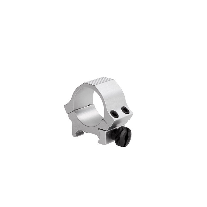 Sun Optics 1" Sport Ring Low Stainless Finish - SharpShooter Optics