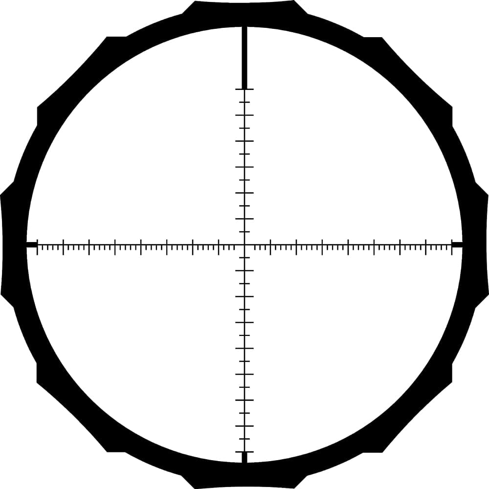 Crimson Trace CT Hardline 3-12x42 MR1-MIL 30mm Tube Non-Illuminated Riflescope 01-01170