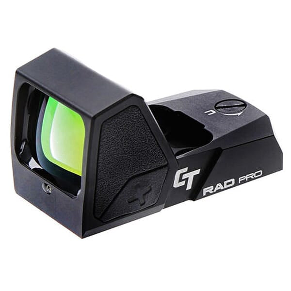Crimson Trace RAD Pro Red LED Illuminated Reticle Open Reflex Sight 01-01940