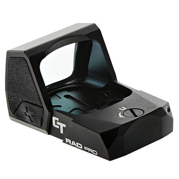 Crimson Trace RAD Pro Red LED Illuminated Reticle Open Reflex Sight 01-01940